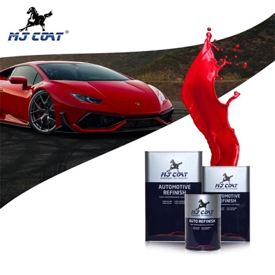 SGS High Adhesion Auto Lacquer Paint 2K Primer Lacquer Coat On Car