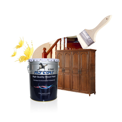 High Concentration Easy To Spray PU Wood Paint 3C Certificate