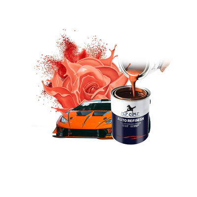 SGS 2K Automotive Top Coat Paint More Than 40% Solids 2-3 Hours Dry Time Stored In Dry Place