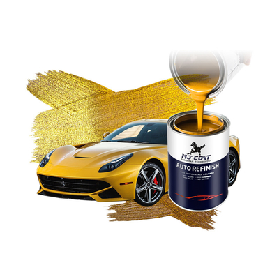 ISO14001 Auto Clear Coat Paint Acrylic HS MS Solid Content Good Chemical Resistance