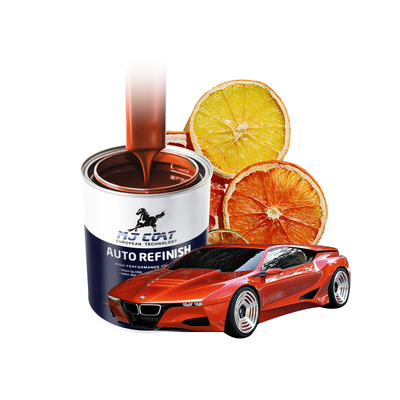 ISO14001 Automotive Base Coat Paint Glossy Finish For Vehicle