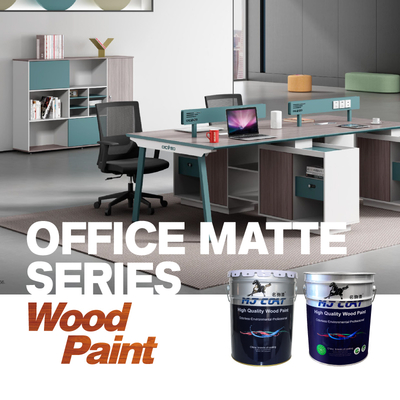 Long Lasting Durable PU Wood Paint Smooth Finish 3 Hours Drying Time