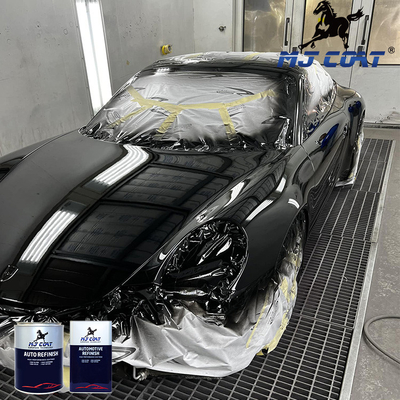 Lacquer Automotive Top Coat Paint Resistant To Fading And Discoloration