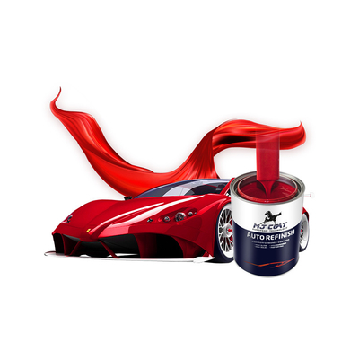 High Coverage Automotive Base Coat Paint Quick 8 Hours Dry Time