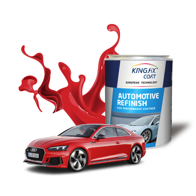 More Than 40% Solid Content Automotive Top Coat Paint Glossy Finish