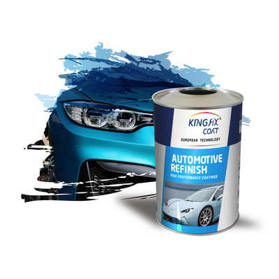 Non yellowing Auto Clear Coat Paint For 15C-90C Temperature With Thinner Cleanup