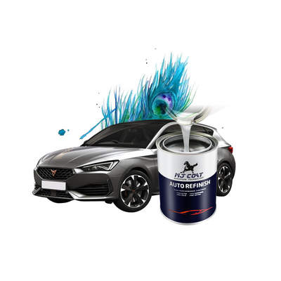Acrylic Polyurethane Automotive Base Coat Paint for High Coverage in 1L And 4L Container Size
