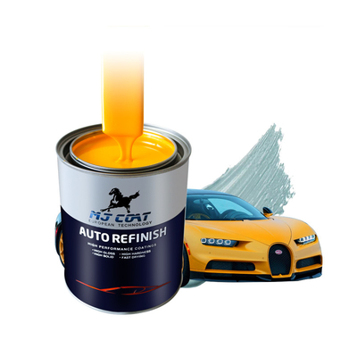 High Coverage Automotive Base Coat Paint Refinishing Glossy Environmentally Friendly