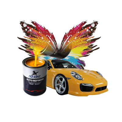High Coverage Glossy Automotive Top Coat Paint 400-500 Sq. Ft. Per Gallon White Finish