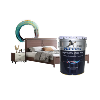 Smooth Wood Finish Low Odor PU Wood Paint Waterproof 2-3 Coats Natural Color Easy Application