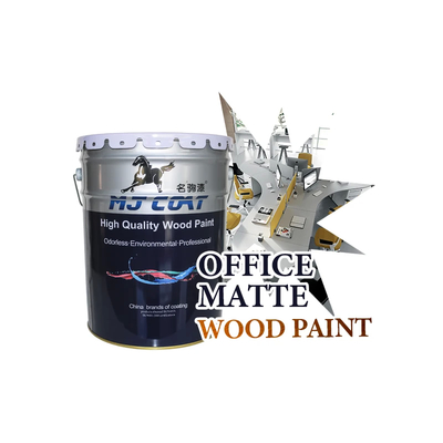 Low Odor Smooth PU Wood Paint Low VOC Content 2-3 Hours Drying Time for Wood Surfaces