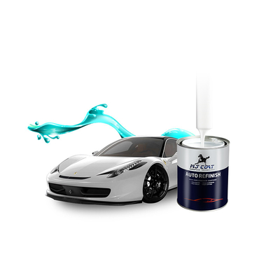 Gloss Automotive Base Coat Paint With Quick Drying Speed Thinner Cleanup And Wide Color Selection