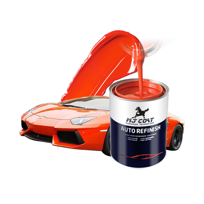 Glossy Water-Based Automotive Top Coat Paint 4-6 Hours Recoat Time Formulation Water-Based