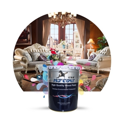 ISO14001 NC Wood Finish Chemical Coating Liquid Paint Vanish For Wood Furniture