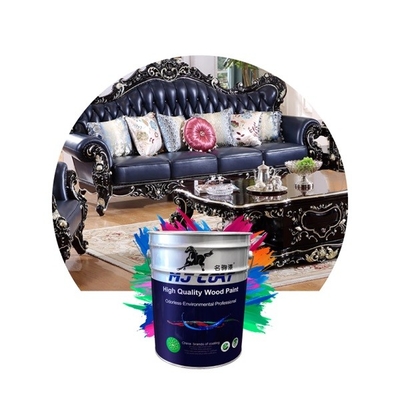 ISO14001 NC Wood Finish Chemical Coating Liquid Paint Vanish For Wood Furniture