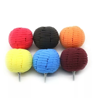 Custom Car Painting Accessories Hand Drill Plush Cleaning Ball