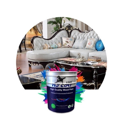 UV Resistant High Glossy Transparent PU Wood Paint With Good Adhesion
