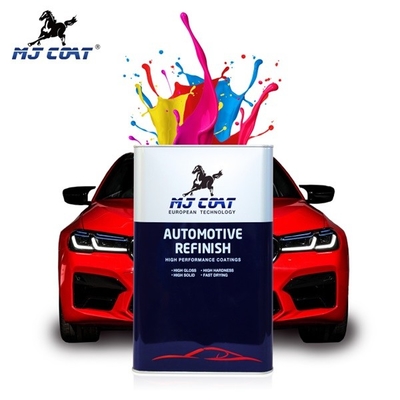 Multi Color 2K Black Car Paint Jet Black Auto Top Coat 1L*12 4L*4 4L*6