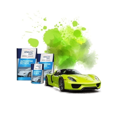 Transparent Medium Solid Car Paint Hardener Slow Drying Automotive Paint With Hardener