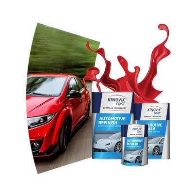 Solid Color Acrylic Polyurethane Auto Paint Hardener Chemical Resistance