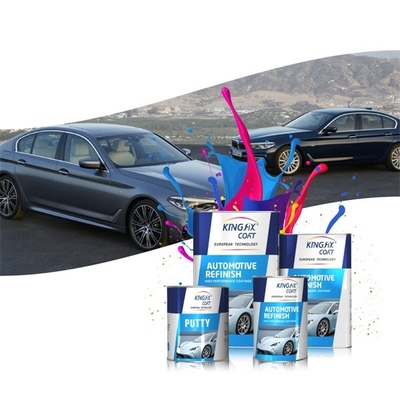 Solid Color Acrylic Polyurethane Auto Paint Hardener Chemical Resistance