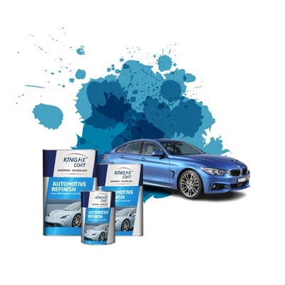 Scratch Resistant Automotive Base Coat Paint 1K International Black Car Paint