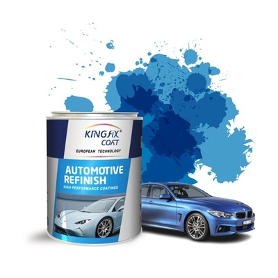 Solid Color Base Coat Automotive Paint One Component Greenish Blue Car Paint