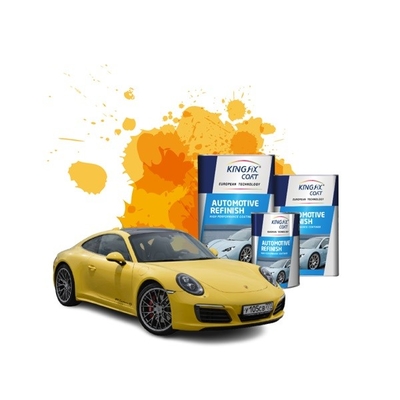 High Transparent Yellow Resistant Auto Clear Coat High Solid Car Paint Scratch Resistant
