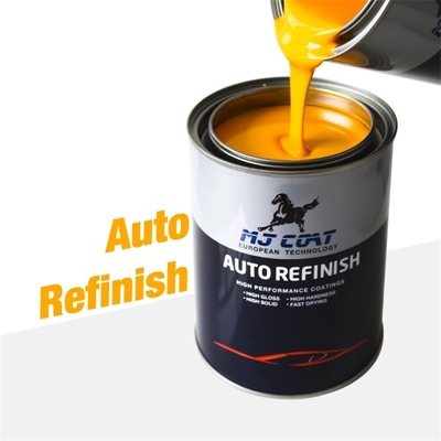 Fast Drying 1K 2K Auto Paint Refinish High Adhesion Car Refinish Paint