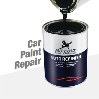 1K Solid Color Auto Refinish Paint High Adhesion Car Refinish Paint