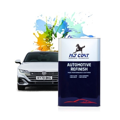 Acrylic Polyurethane Car Paint Refinish Matt Black Automotive Pearl Paint