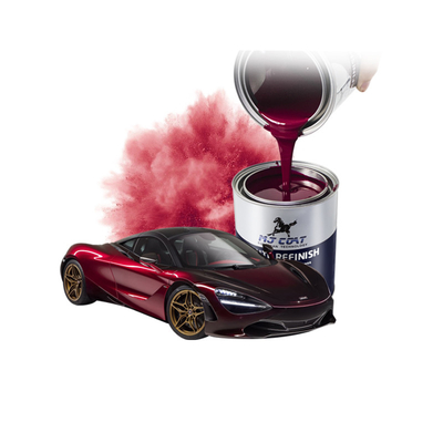 With Fast Drying Time Automotive Top Coat Paint For Easy Coating