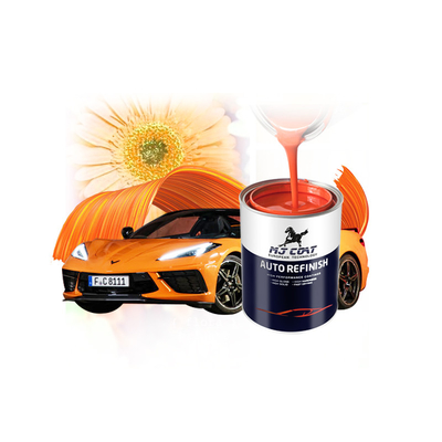 High Gloss White Automotive Top Coat Paint Dry Time 2-3 Hours 3C
