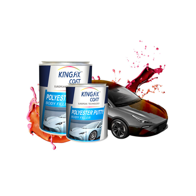 Easy To Fill Car Body Filler Smoother Texture Non - Separating Formula