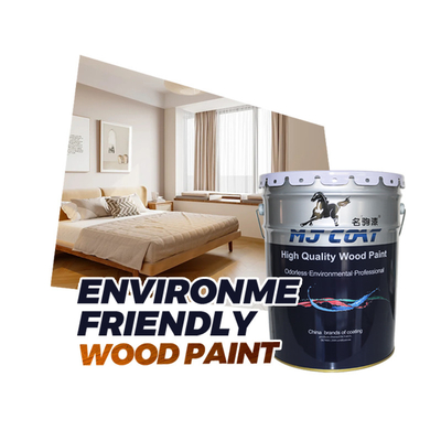 Anti Yellow Furniture NC Wood Finish Fast Drying High Hardness