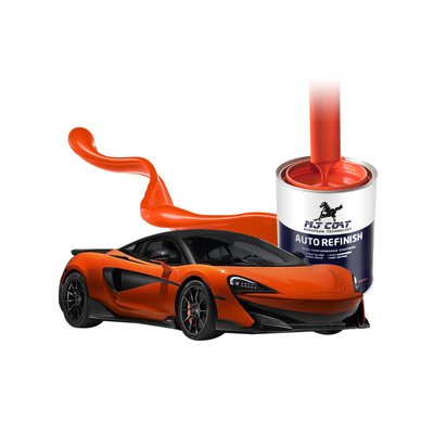 IS09001 Automotive Base Coat Paint Easy To Repair Good Weather Resistance
