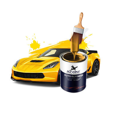 High Gloss Automotive Base Coat Paint Fire Resistant