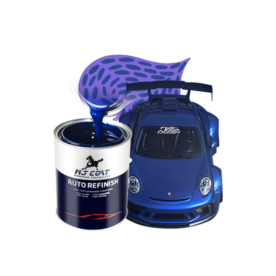 Glossy Automotive Paint Coating Fast Drying 1k Basecoat Car Paint
