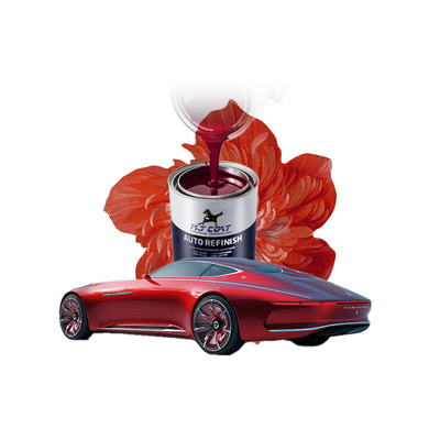 High Gloss Automotive Top Coat Paint With Less VOC Content More Solids Content