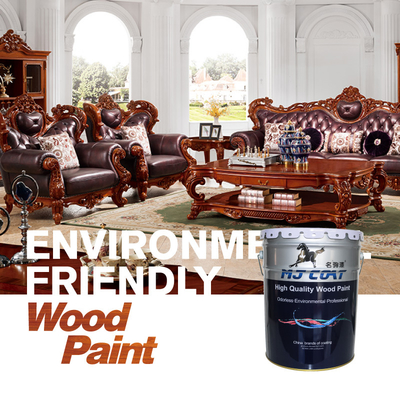 Matte Smooth PU Wood Paint For Furniture Cabinets Doors