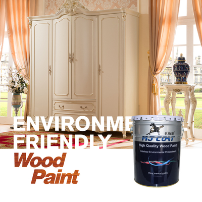 Stain Resistant Low Odor Wood Pu Paint Tin Can Packaging
