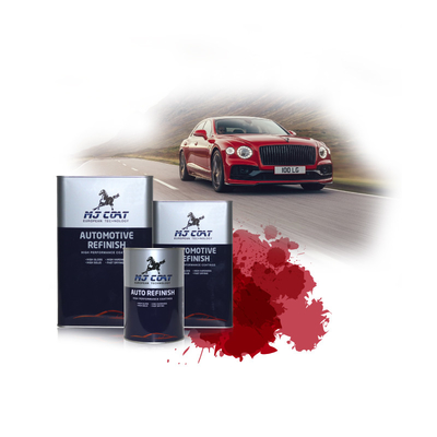 High Gloss Retention Automotive Top Coat Paint Water Based