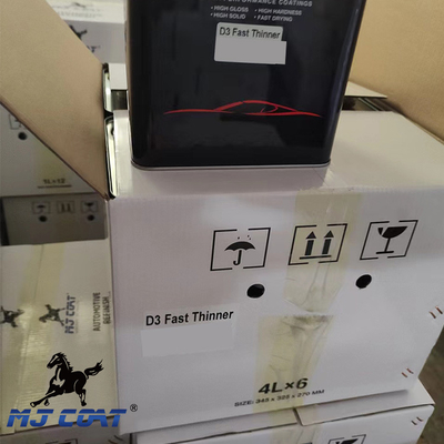 Colorfastness Auto Clear Coat Paint Smooth And Even Finish UV resistance