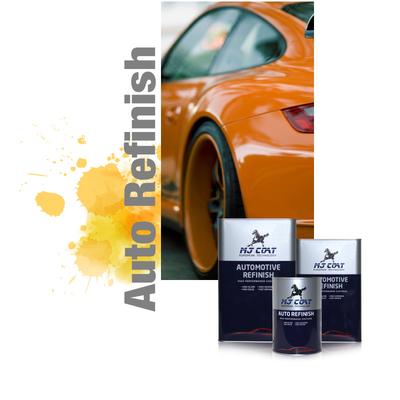 Container Size 1L 4L Fast Dry Automotive Base Coat Paint With Glossy Finish