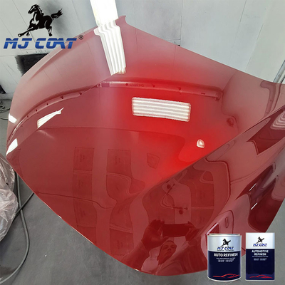 White Automotive Top Coat Paint 50G/L Recoat Time 4-6 Hours