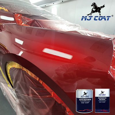 3C SGS CE Automotive Top Coat Paint Yellow Quick Drying