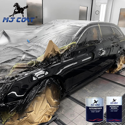Water Based Automotive Top Coat Paint Glossy Finish White