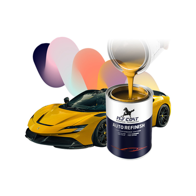 Long Lasting Water Based Automotive Paint Top Coat With Superior Protection 2-3 Coats