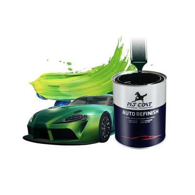 Dry Time 8 Hours Automotive Base Coat Paint Low Voc Container Size 1L And 4L