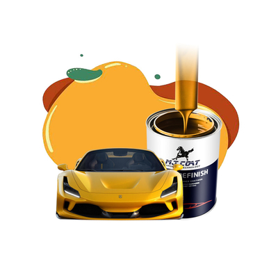 More Than 40% Solids Content Automotive Top Coat Paint for Durable Protection